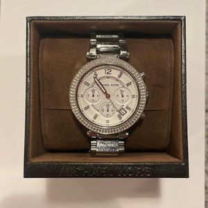 Michael Kors womens silver watch MK5353
